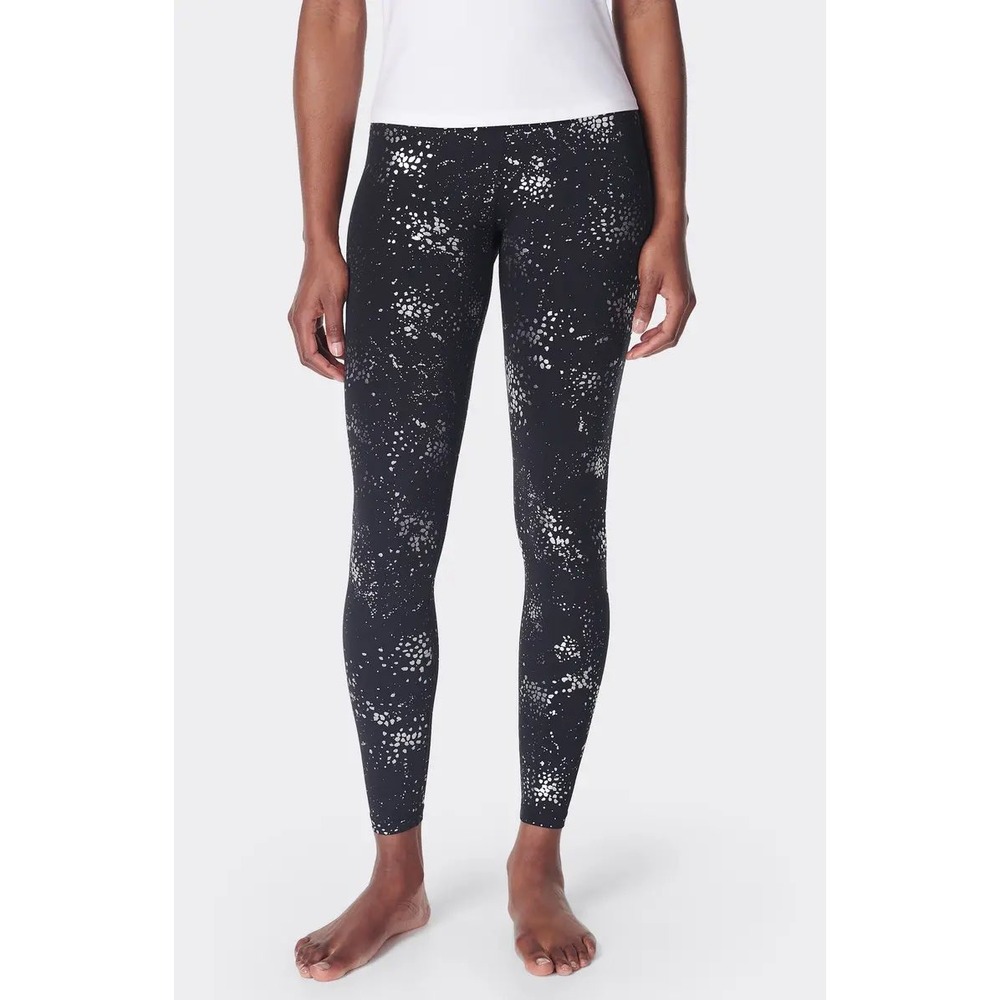 Sweaty Betty glow sparkle ankle leggings size large activewear sporty athletic